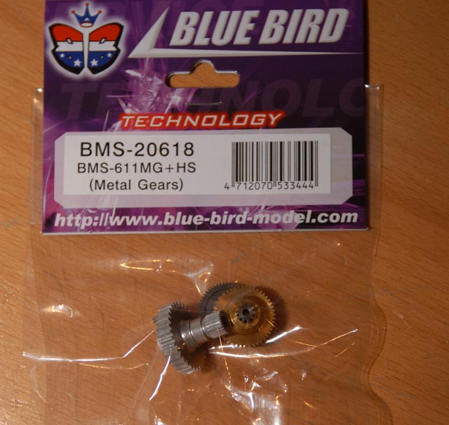 Bluebird BMS-611MG Fogaskerk szett