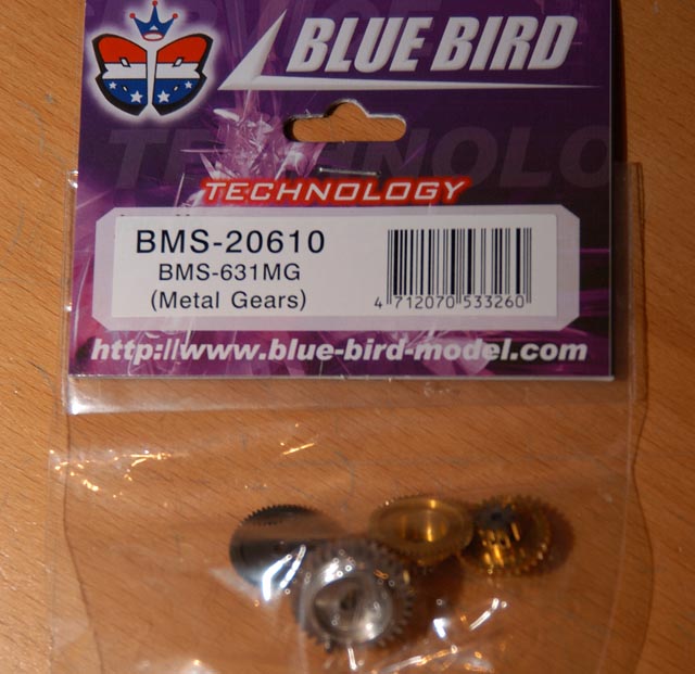 Bluebird BMS-631MG Fogaskerk szett