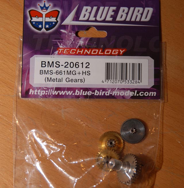 Bluebird BMS-661MG Gear Sets
