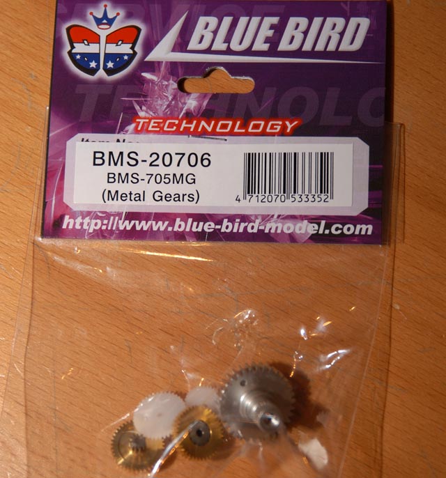 Bluebird BMS-705MG Gear Sets