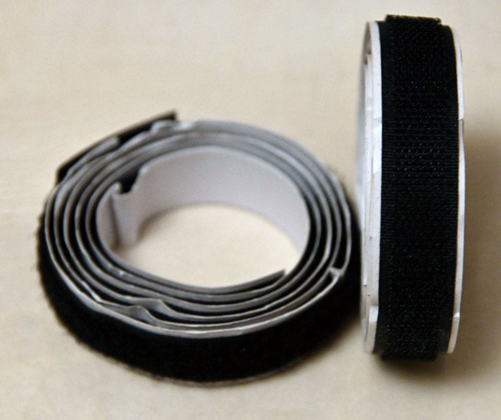 Velcro 16mm x  1meter Black New