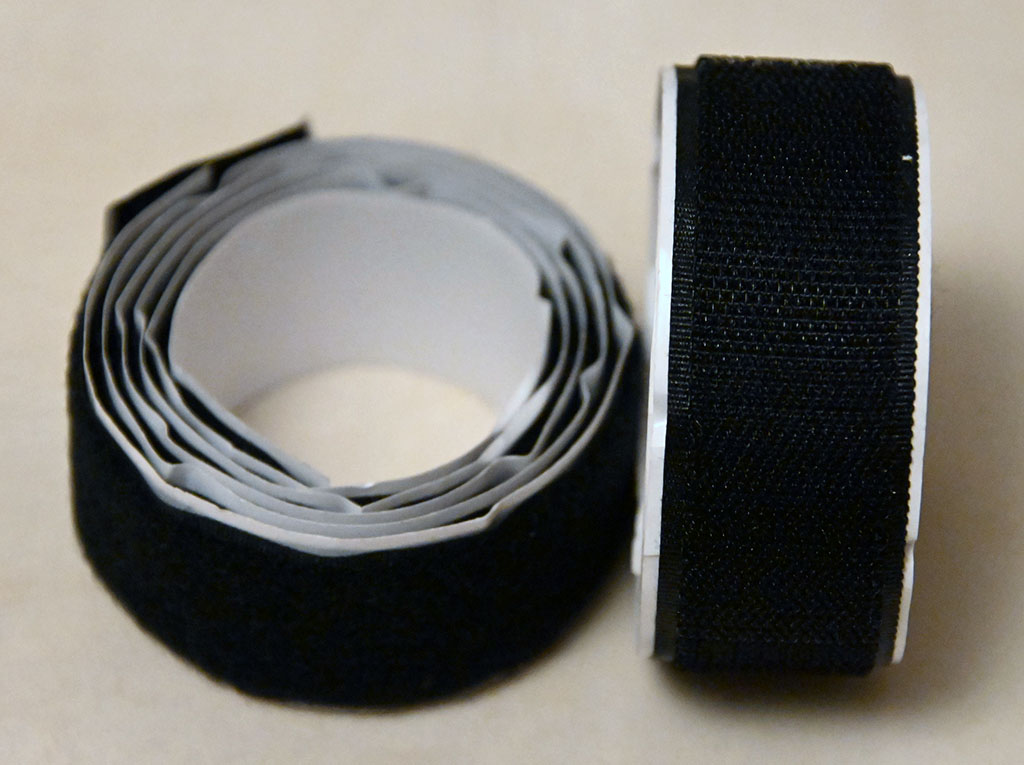 Velcro 30mm x  1meter Black New