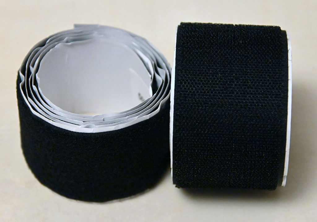 Velcro 50mm x  1meter Black New