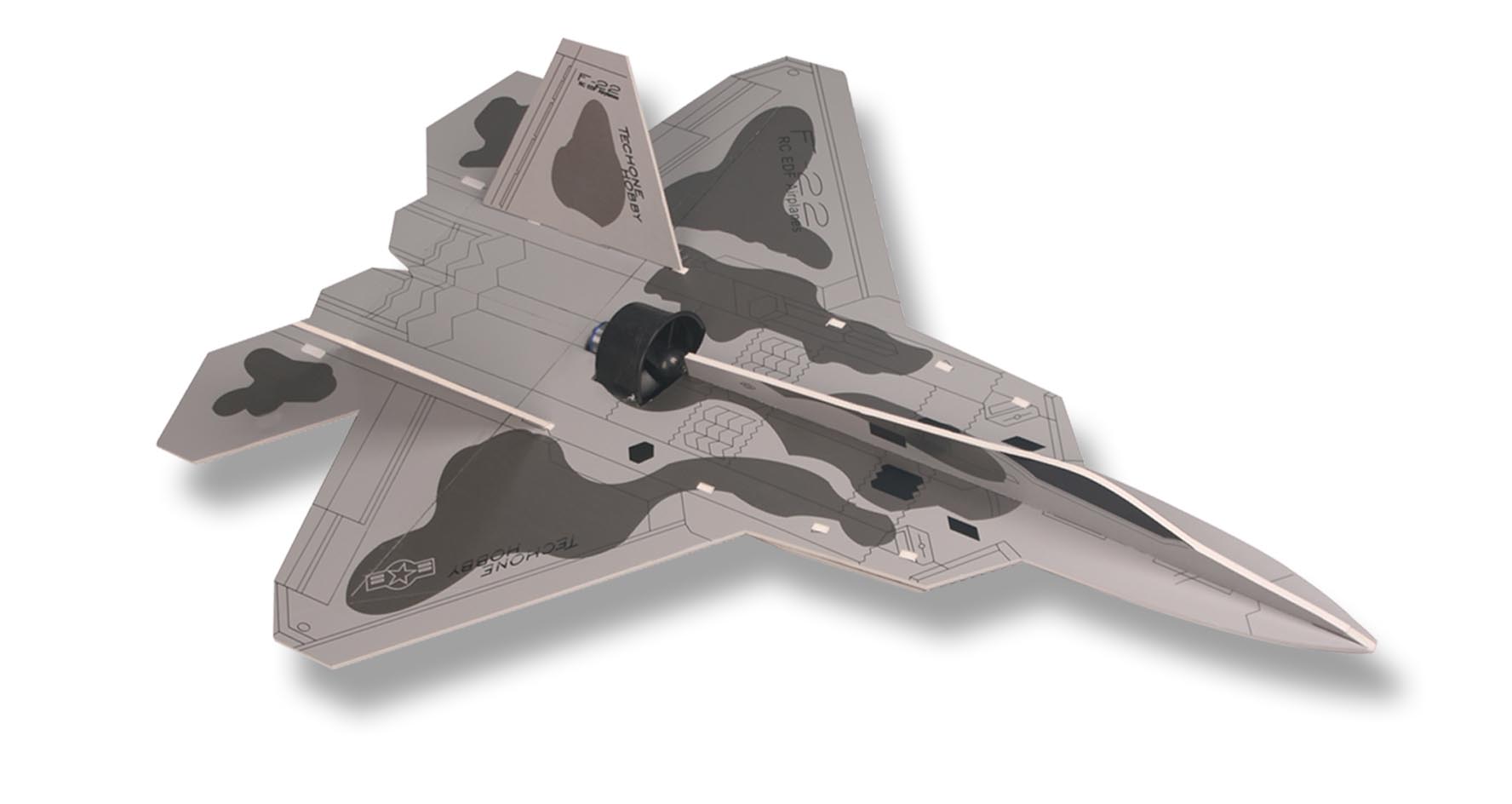 TECHONE F-22 JET 600mm ARF TECHONE F-22 JET 600mm ARF