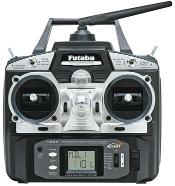 Futaba   FF-6 T6EXP 2,4Ghz Acro + Heli + Futaba R617FS vev�