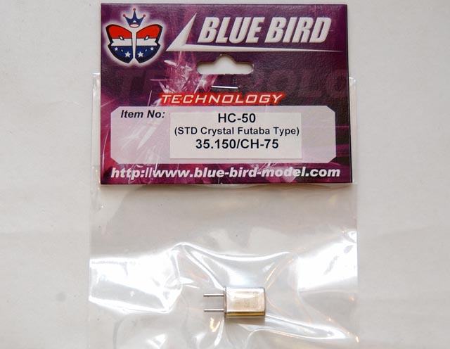 BlueBird Futaba Standard HC-50 TX Crystal 35Mhz 35.070 - 67ch BlueBird Futaba Standard HC-50 TX Crystal 35Mhz 35.070 - 67ch