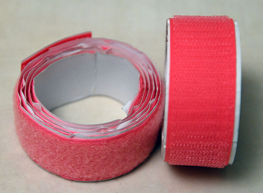 Velcro 30mm x  1meter Pink New