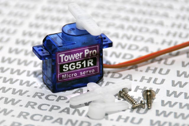 Szerv�   5gr 0,6kg 0,10sec TowerPro SG-51R Micro