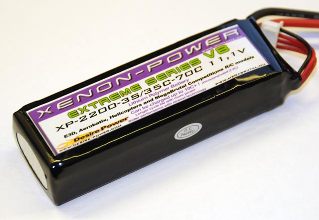 XenonPower 2200mAh 11,1V 35C/70C �J