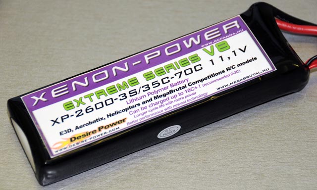 XenonPower 2600mAh 11,1V 35C/70C �J