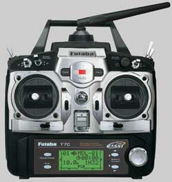 Futaba  FF-7 2,4Ghz Acro + Heli + Futaba R617FS vev�