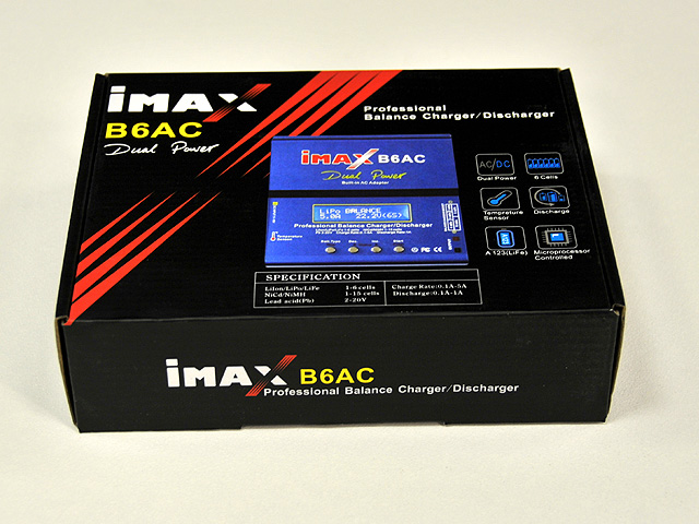 ...IMAX B6AC PRO Professional Balance Charger/Discharger with A123 and Storage (Dual Power)